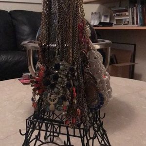 Assorted J crew and Bauble Bar necklaces